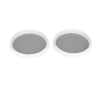 HOSEONFN per , Organizzatore Girevole a 360 Gradi per Lattine, Piatto Girevole per Piano di Lavoro, Lazy Susan per Dispensa, Materiale PP Resistente, Base Antiscivolo, Design (Set 2 pezzi taglia