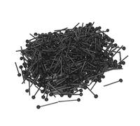 HOSEONFN per Realizzare Bambole, Occhi di Sicurezza in Vetro Nero da 2 mm, 400 Pezzi, Durevoli, Lucidi, per Orsacchiotti, Animali di Peluche, Artigianato Fai-da-Te