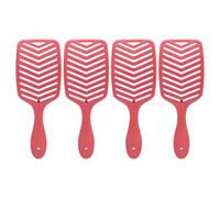 HOSEONFN per spazzola per capelli, strumento universale per acconciature donna, design con ventilazione cava, portatile leggero, funzione di massaggio del cuoio capelluto, set di