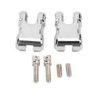 Hoseonfn RC Metal Winch Tow Hook, 2 set di ganci per verricelli in lega di alluminio per parti di aggiornamento dell'auto 1/10 RC Analisi: 1. ** Requisiti di conformità **: il (Argento)