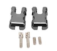 Hoseonfn RC Metal Winch Tow Hook, 2 set di ganci per verricelli in lega di alluminio per parti di aggiornamento dell'auto 1/10 RC Analisi: 1. ** Requisiti di conformità **: il (Nero)