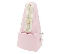 HOSEYIN Metronomo meccanico universale per pianoforte, chitarra, violino e altri strumenti (standard, rosa)
