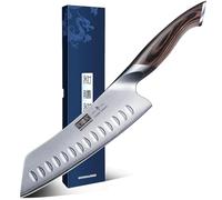 HOSHANHO Coltello da Cucina da 18 cm, Affilato Giapponesi Coltello Santoku