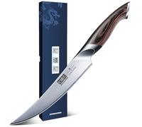 HOSHANHO Coltello Disosso da 15cm, Coltello per Sfilettare Pesce in Acciaio Inossidabile ad Alto Tenore di Carbonio per Pesce, Coltello da Disosso Giapponesi Professionali Affilati