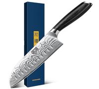 HOSHANHO Coltello Santoku da 18 cm, Coltello da Cucina Coltello da Chef