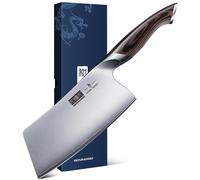 HOSHANHO Mannaia Coltello 18cm, Coltello da Cuoco Cinese Professionale Coltello