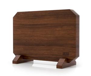 HOSHANHO Porta Coltelli da Cucina Magnetico, Supporto Ceppo Porta Coltelli | 35.6 x 25.4cm Supporto Coltelli, Doppio Lato Ceppo Porta Coltelli, Ceppo Portacoltelli di Acacia, Ceppo Coltelli da Magnetico