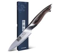 HOSHANHO Spelucchino 10 cm, Coltello per Frutta e Verdura Coltello da Cucina Coltello da Frutta Multiuso Super Affilato Acciaio inossidabile tedesco