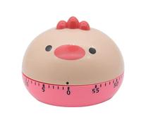 Hoshen Cucina cibo cottura timer meccanico, apprendimento Time Manager, timer manuale, forma animale del fumetto, pulcino