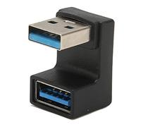 Hosie Adattatore USB Maschio A USB Femmina A Forma di U, Adattatore USB 3.1 Tipo U di Ricarica da 10 Gbps per Caricabatterie USB A