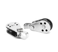 Hosie Carrucola per Barca Marina, Pratica Puleggia Portante in Acciaio Inox per la Vela per Il Kayak