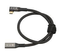 Hosie Cavo di Prolunga USB 4 8K, USB 4 Tipo C da Maschio a Femmina 100 W di Ricarica Trasmissione Stabile da 1,6 Piedi Cavo USB 4 8K per Dispositivi USB C