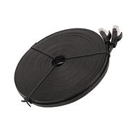 Hosie Cavo di Rete Gigabit, Porta RJ45, 1000 Mbps, Lunghezza 66 Piedi, Cavo di Rete per Router (Nero)