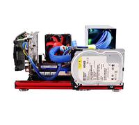 Hosie Custodia ITX per Mini Computer, Scheda Madre ITX, Mini ATX Fai-da-Te per Testare Migliori Prestazioni di Raffreddamento, compatibilità e Manutenzione
