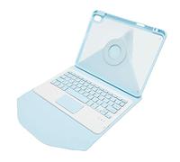 Hosie Custodia per Tastiera, Custodie per Tastiera per Tablet, Design Tutto in Uno, Sveglia in Ufficio (Blu)