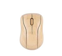 Hosie Dispositivi Informatici Wireless, Accessori per Computer Ecologici Connessione Wireless a 2,4 GHz Legno di bambù per Ufficio (Topo)
