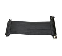 Hosie Estensore PCIE 4.0 X16, Estensore per Scheda Grafica Ad Angolo Retto Lungo 7,9 Pollici Facile da Installare per PC (Nero)