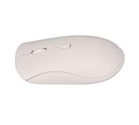 Hosie Mouse per Laptop, Batteria Ricaricabile Mouse Wireless 2.4G Ampiamente Utilizzato per l'ufficio (Bianco)