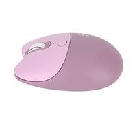 Hosie Mouse Wireless 2.4G, Presa Comoda Basso Consumo Energetico Simpatico Mouse Ricevitore USB Muto Sensibile per la Scuola per l'ufficio (Viola)