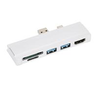 Hosie per Docking Station Surface PRO 4/5/6, Trasmissione a 5 Gbps per Surface Dock Risoluzione 4K per Win XP per Win 7 per Win Vista