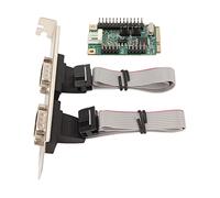 Hosie Scheda Adattatore Mini PCIE, CH382L Plug And Play Scheda di Espansione Mini PCIE Porte Seriali Asincrone per Computer