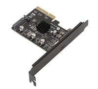Hosie Scheda da PCI Express a USB 3.2, PCIe 15 Pin SATA Power a 20 Gbps Type-C Card per Computer