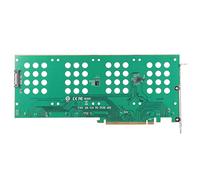 Hosie Scheda di Espansione M.2, Scheda Adattatore NVMe di Espansione Portatile Facile da Installare per Adattatore PCIe U.2 NVMe SSD-SFF-8639 da 2,5 Pollici