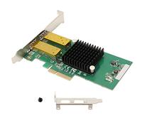Hosie Scheda Ethernet PCIe, 10 100 1000 Mbps Scheda di Rete PCIe Full Half Duplex Doppia Porta SFP per PC