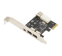 Hosie Scheda PCIE Firewire 1394A, Plug And Play PCIE 1X a Scheda 1394A per l'industria