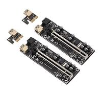 Hosie Scheda Riser 6PIN, Scheda Riser PCIE da 1X a 16X Buon Contatto per Win per OS X