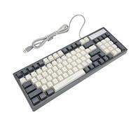 Hosie Tastiera a Membrana USB, Combinazioni di Tasti Multimediali Tastiera da Gioco Meccanica per Computer