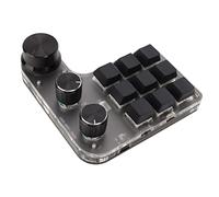 Hosie Tastiera da Gioco OSU, Tastiera Macro Programmabile Connessione USB 9 Tasti Mini Portatile per Musica
