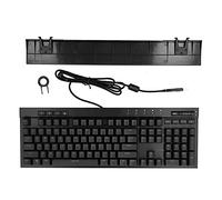 Hosie Tastiera da Gioco, Tastiera Ergonomica Retroilluminata RGB per Computer