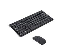 Hosie Tastiera e Mouse Combinati, Tastiera e Mouse Combinati Indicatori di Batteria Scarica Alimentazione Digitazione Reattiva più Fluida per MacBook per Desktop per Windows