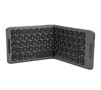 Hosie Tastiera Pieghevole, Supporto Multi Dispositivo Tastiera Pieghevole Wireless in Materiale ABS 65 Tasti per PC per Tablet