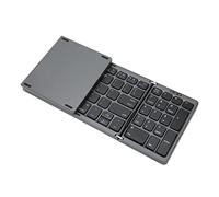 Hosie Tastiera Tascabile, Tastiera Pieghevole in Materiale ABS 81 Tasti Pratica per Tablet