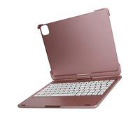 Hosie Tastiera Wireless, Cover per Tastiera Wireless Sottile e Compatta con Retroilluminazione a 7 Colori per Protezione AntiGraffio per Tablet da 10,5 Pollici