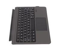 Hosie Tastiera Wireless Tastiera Wireless Bluetooth Ad Alta velocità Protezione per Schermo con Retroilluminazione a 7 Colori Nero Ultra Sottile con Trackpad per Tablet
