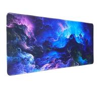 Hosimoln Tappetino per mouse da gioco,tappetino per mouse grande Dimensioni 800x300x3mm,Tappetino per computer antiscivolo e impermeabile con bordi cuciti per giochi/ufficio/casa 80x30 Qicaiyun004