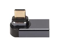 Hosit Adattatore Magnetico da Tipo C A USB, Adattatore 1920x1080 da Tipo C A USB A in Lega di Alluminio e PVC per PC