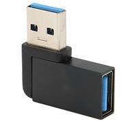 Hosit Adattatore USB 3.0, Adattatore USB 3.0 da Femmina a Maschio 5 Gbps Plug and Play Durevole per Computer Notebook per Ufficio per Console di Gioco