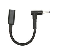 Hosit Cavo Adattatore da USB C a 4,0x1,7 Mm CC, Piccolo Convertitore di Ricarica Adattatore da 100 W USB C Femmina a 4,0x1,7 Mm CC Maschio per Computer Portatile