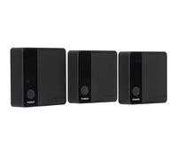 Hosit Microfono Lavalier Multimediale, Microfono Lavalier Wireless Doppia Riduzione del Rumore Versatile Radio Omnidirezionale Monitoraggio per Riprese Video (inglese)