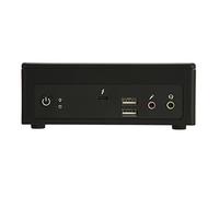 Hosit Mini PC, 12 MB di Cache Quad Core 8 GB DDR4 RAM Micro Computer per le Aziende (Spina UE)