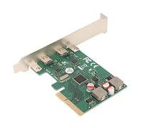 Hosit Scheda di Espansione da PCI Express 4X a USB 3.1 Gen 2 Ampia compatibilità Scheda di Espansione PCI da 10 Gbps Materiale PCB Facile da Usare per la Casa