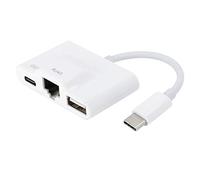 Hosit Scheda di Rete Cablata Esterna Cavi Adattatore di Tipo C Adattatori, Adattatori Ethernet, per Tablet iOS Computer/Tablet PC Notebook