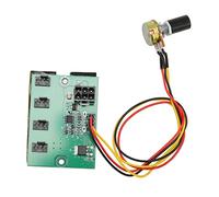 Hosit Splitter Ventola PC, Controller velocità Ventola PC DC 12V Alimentatore a 6 Pin a 4 Vie per Ventola 2P 3P 4P