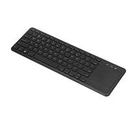 Hosit Tastiera Wireless, Plug And Play 2.4G Tastiere per Computer Funzione di Sospensione Automatica Wireless Ultra Sottile con Touchpad per Laptop per PC per Tablet