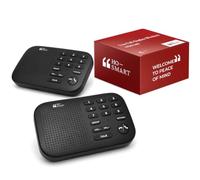 Hosmart Interfoni wireless per la casa, 2026 vero sistema di interfono wireless full duplex per le aziende, sistema interfono bidirezionale a lungo raggio di 1000 metri con 9 canali e voce naturale
