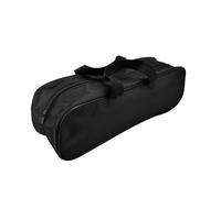 Hosoncovy Borsa multifunzionale per utensili da barbecue Borsa da trasporto Strumenti per barbecue Custodia da campeggio Accessori per utensili da cucina Organizer, Nero , S, Borsa per il trasporto
